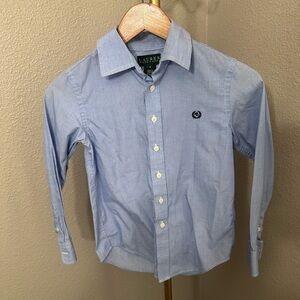 Lauren Ralph Lauren Boy's Classic Spread Collar Dress Shirt